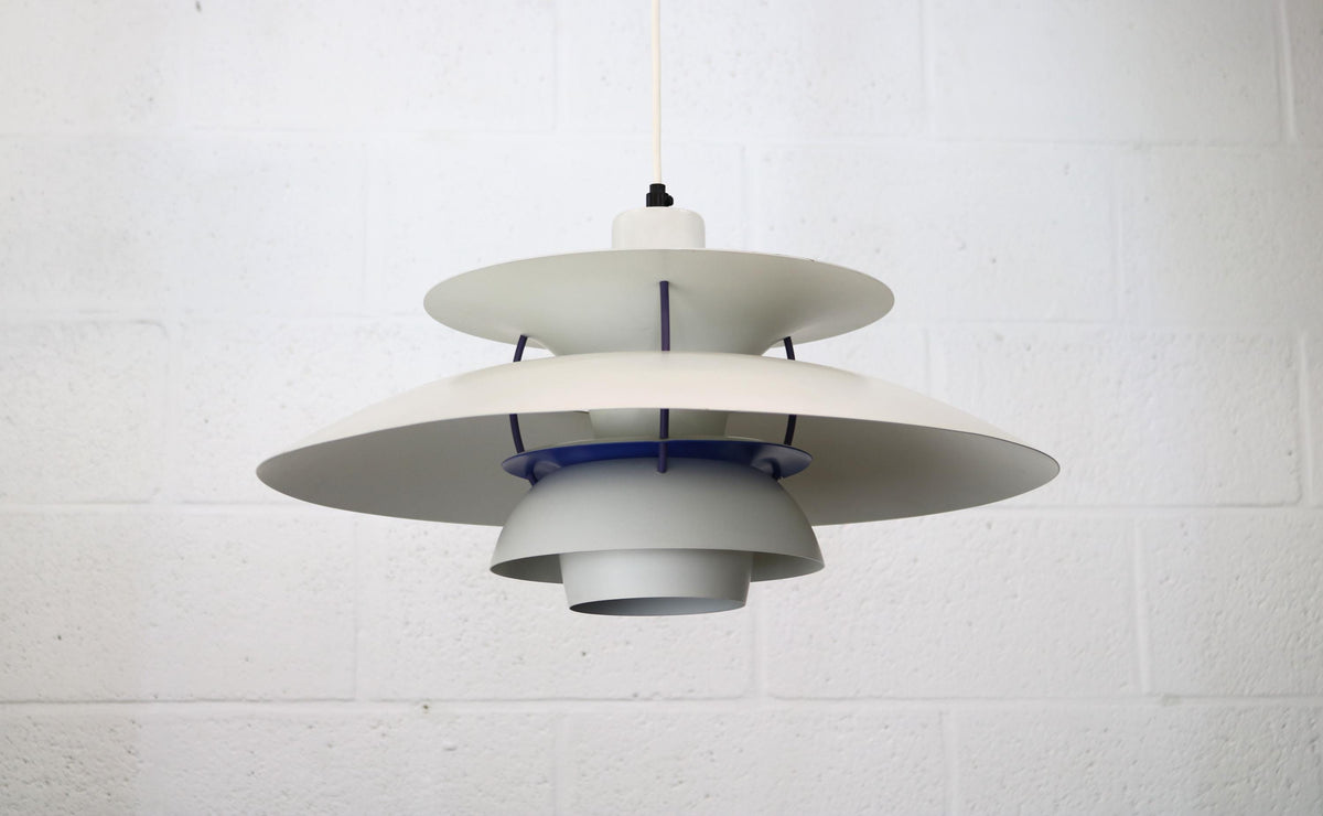 Poul Henningsen – PH5 pendel, produceret af Louis Poulsen