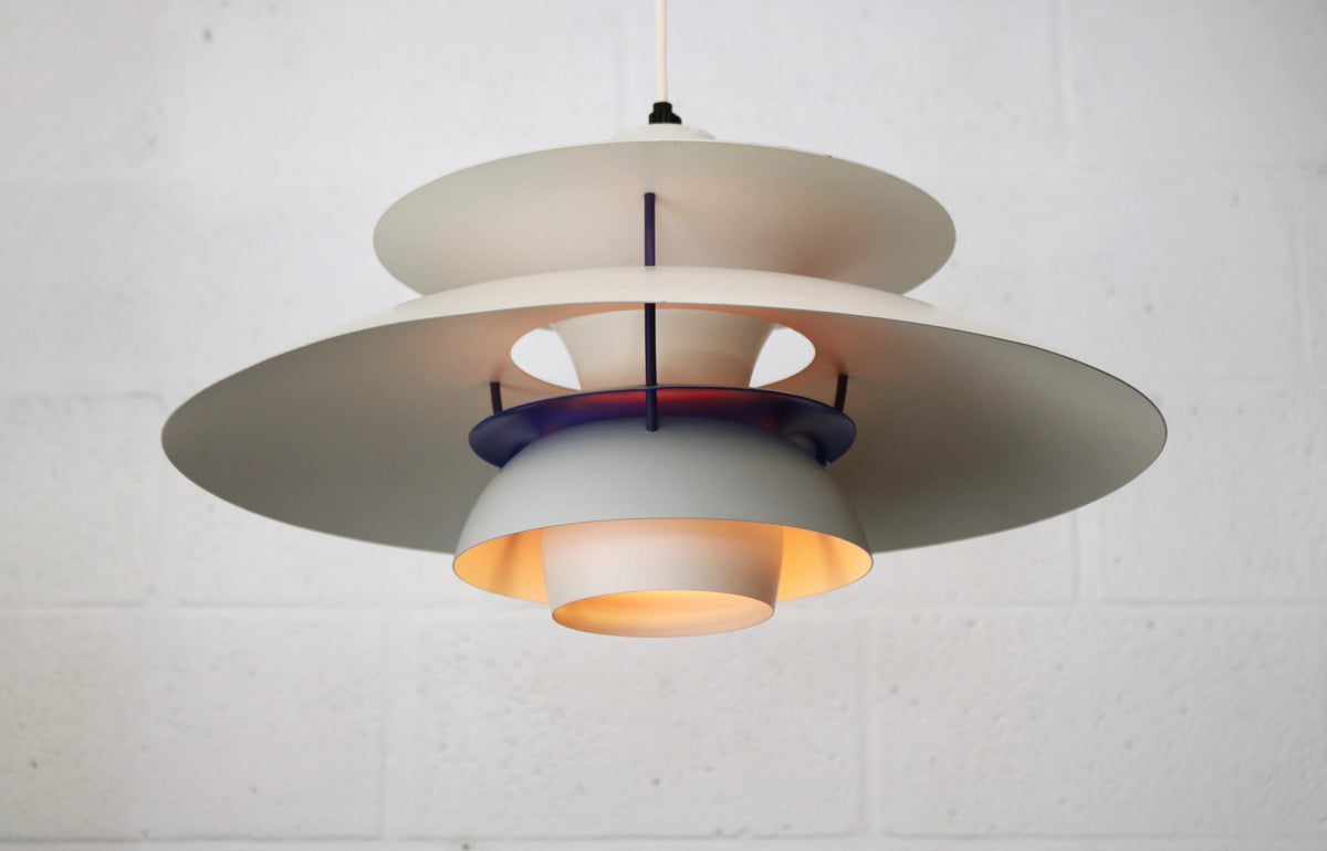 Poul Henningsen – PH5 pendel, produceret af Louis Poulsen