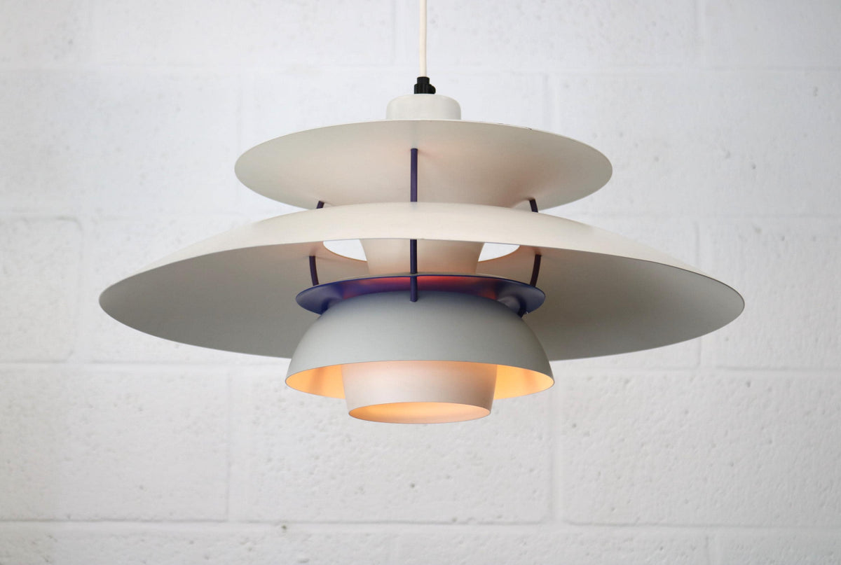 Poul Henningsen – PH5 pendel, produceret af Louis Poulsen