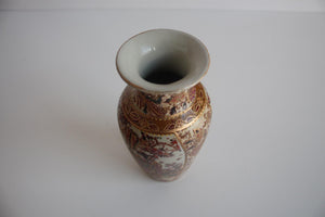 Satsuma – Porcelæns vase med figurscener, Japan