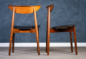 Kurt Østervig – Spisestuestole i palisander, produceret af K.P. Møbler, dansk design