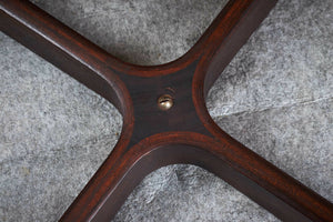 Harry Østergaard – Sæt med 4 spisebordsstole i palisander, produceret af Randers Møbelfabrik