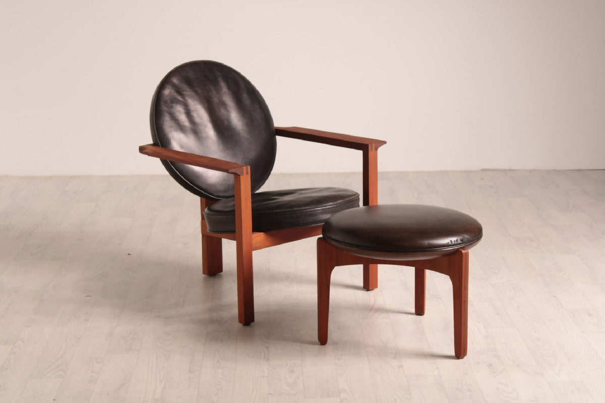 Bent Møller Jepsen – Medaljonstolen inkl. skammel - SPLISH