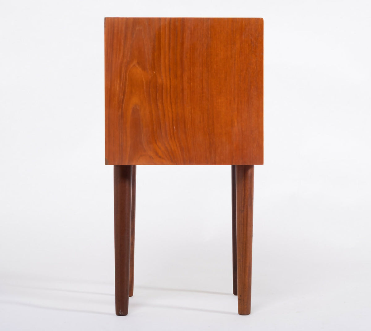 Natbord i teak med 2 skuffer, dansk design