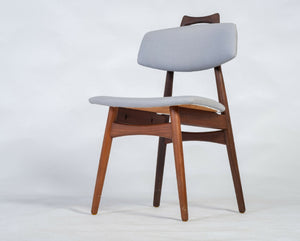 Ib Kofoed Larsen – Spisebordsstole i teak, dansk design