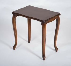 Sæt med 3 indskudsborde i valnød, Louis XV stil