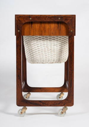 Sminkebord i palisander, produceret af BR Gelsted