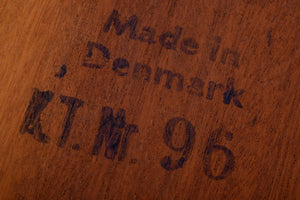 Indskudsborde i teak, dansk design – Sæt af 3