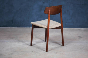 Harry Østergaard – Sæt med 4 spisebordsstole i palisander, produceret af Randers Møbelfabrik