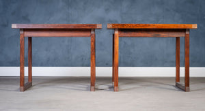 Holger Georg Jensen – Sæt af to sideborde i palisander, produceret af Kubus, dansk design