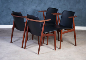 Erik Kirkegaard – Armchair in rosewood, produced by Høng Stolefabrik, Danish design