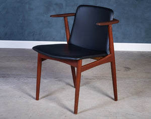 Erik Kirkegaard – Armchair in rosewood, produced by Høng Stolefabrik, Danish design