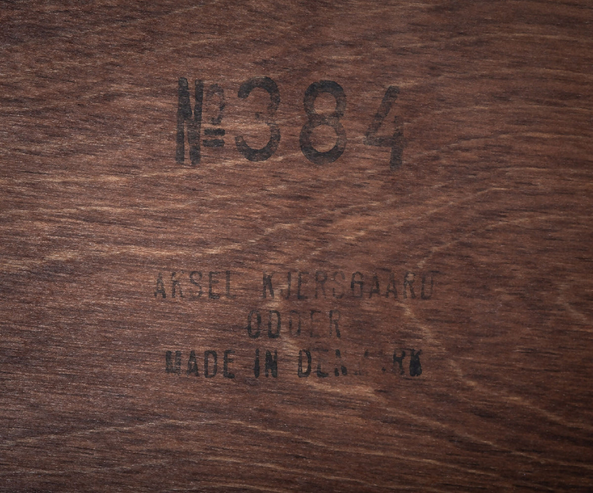 Aksel Kjersgaard – Natbord i palisander med skuffer, dansk design