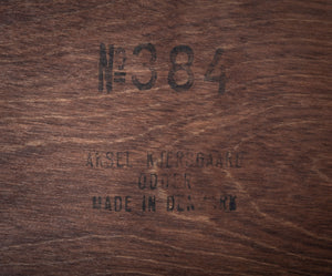 Aksel Kjersgaard – Natbord i palisander med skuffer, dansk design