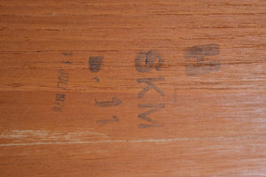 Sidebord i teak og eg, dansk design