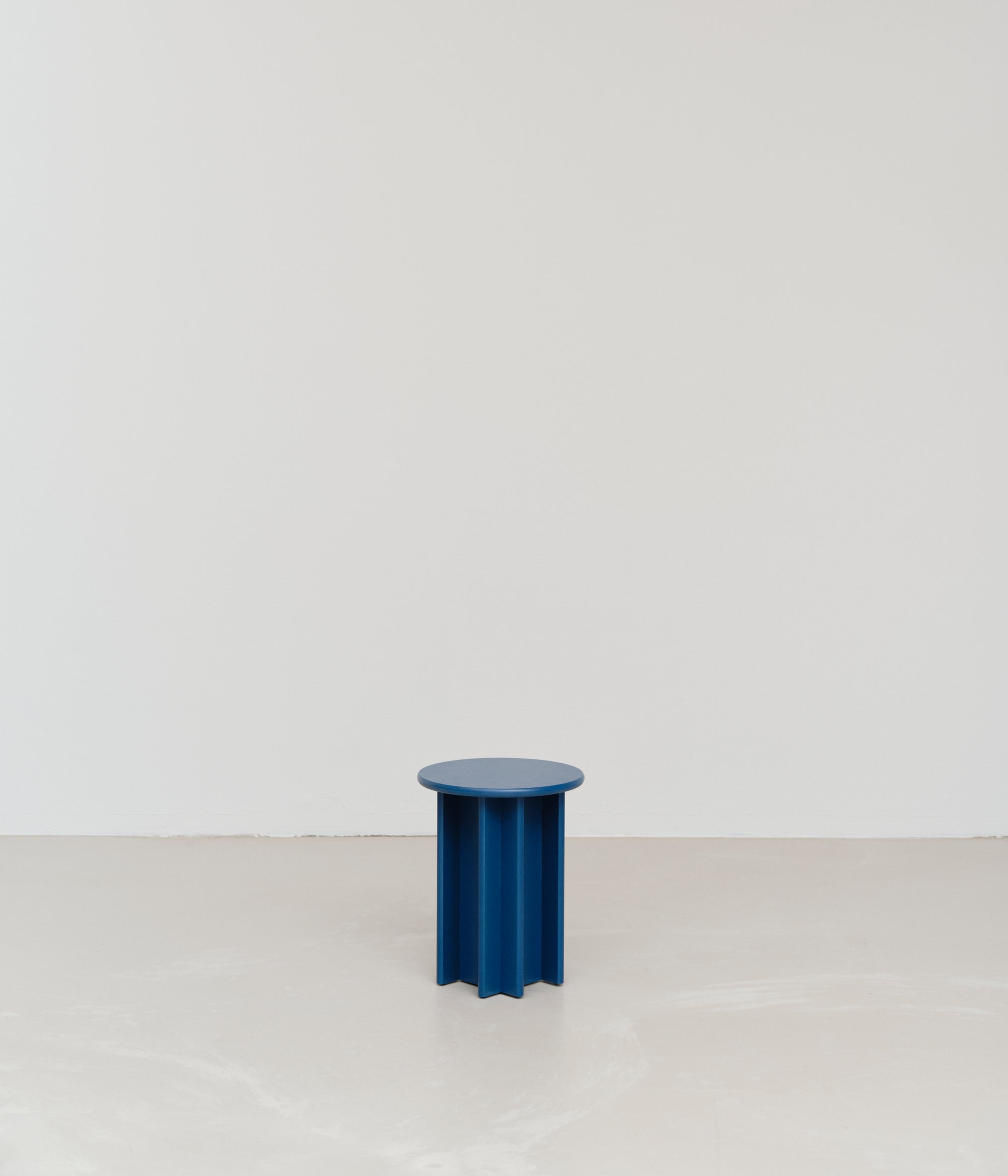 Tablelab | COLLECT Stool | Blue - SPLISH