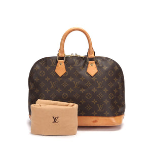 Louis Vuitton brun monogram alma pm