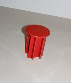 Tablelab | COLLECT Stool | Red