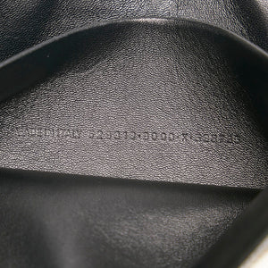 Balenciaga clutch taske i læder med logo