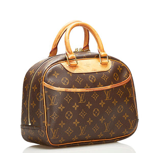 Louis Vuitton brun monogram trouville taske - SPLISH