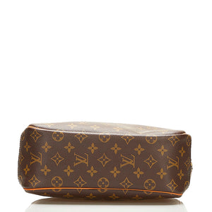 Louis Vuitton brun monogram trouville taske - SPLISH