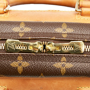 Louis Vuitton brun monogram trouville taske - SPLISH