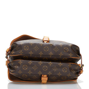 Louis Vuitton brun saumur 35 taske - SPLISH