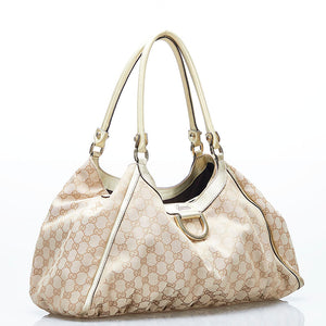 Gucci gg canvas abbey d-ring skuldertaske