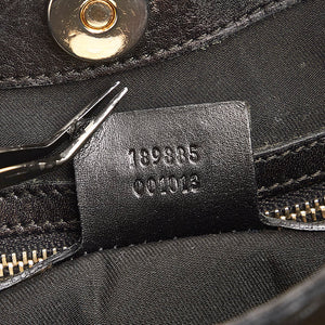 Gucci – Gg canvas & læder queen hobo taske