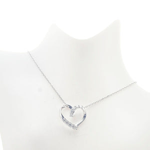 SPLISH Smykker – 18k heart cut pendant halskæde