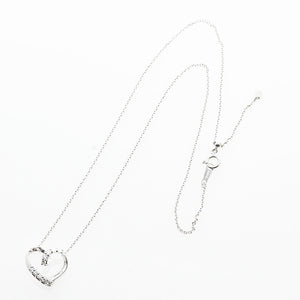 SPLISH Smykker – 18k heart cut pendant halskæde