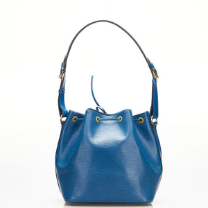 Louis Vuitton – Blå epi petit noe taske