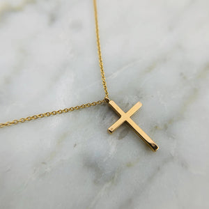 Tiffany&Co cross diamond pendant halskæde