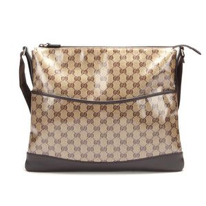 Gucci – Brun crystal crossbody taske