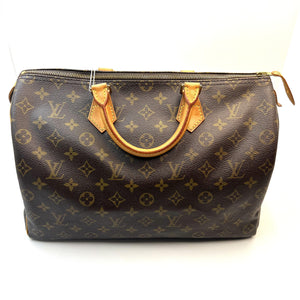 Louis Vuitton monogram speedy 35