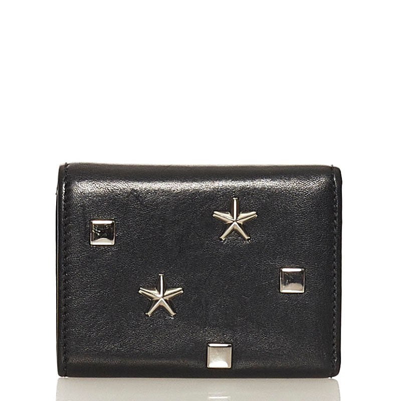 Jimmy Choo – Sort pung med nitter i læder