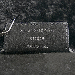 Balenciaga – Sort shearling papier tote taske - SPLISH
