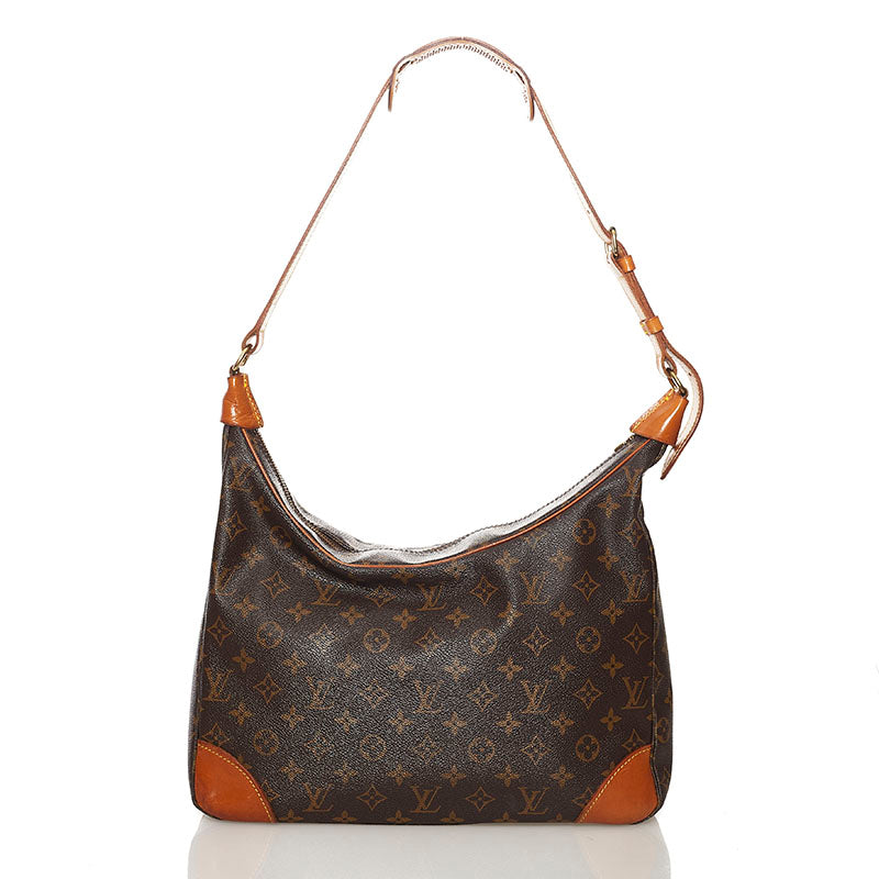 Louis Vuitton Monogram Boulogne 35 Shoulder Bag M51260 LV Auth jk2759 Cloth  ref.708912 - Joli Closet