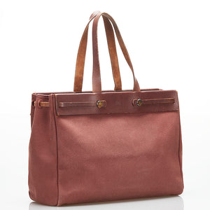 Hermes toile herbag cabas mm