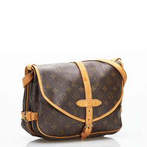 Louis Vuitton monogram saumur 30