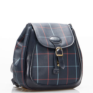 Burberry – Plaid kanvas rygsæk - SPLISH