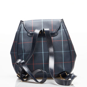 Burberry – Plaid kanvas rygsæk - SPLISH