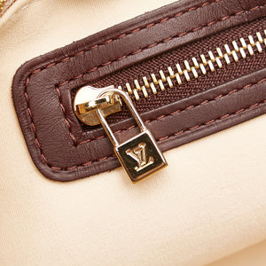 Louis Vuitton monogram mini lin alma long