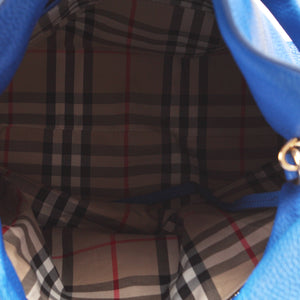 Burberry – Læder cale hobo taske - SPLISH