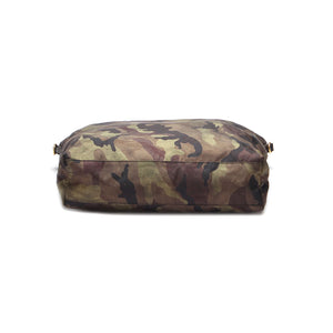 Prada tessuto camouflage mulepose