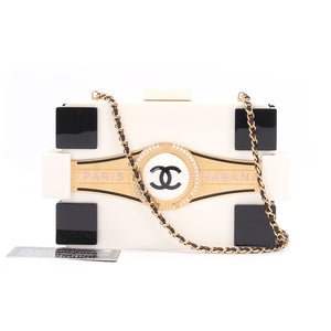 Chanel cuba lego clutch taske i plexiglas