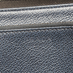 Prada – Sort saffiano zippy tegnebog