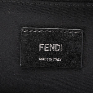 Fendi shearling emoticon nylon rygsæk