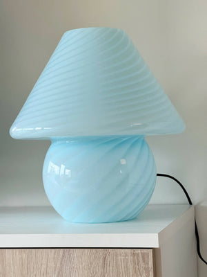 Murano – Lyseblå Vetri lampe