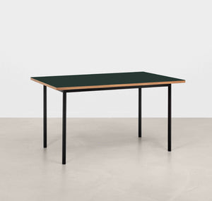 ESSENTIAL Dining Table 140x90cm I Deep Green